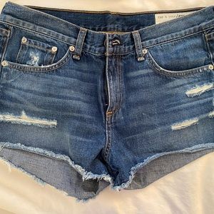 Rag and bone jean shorts